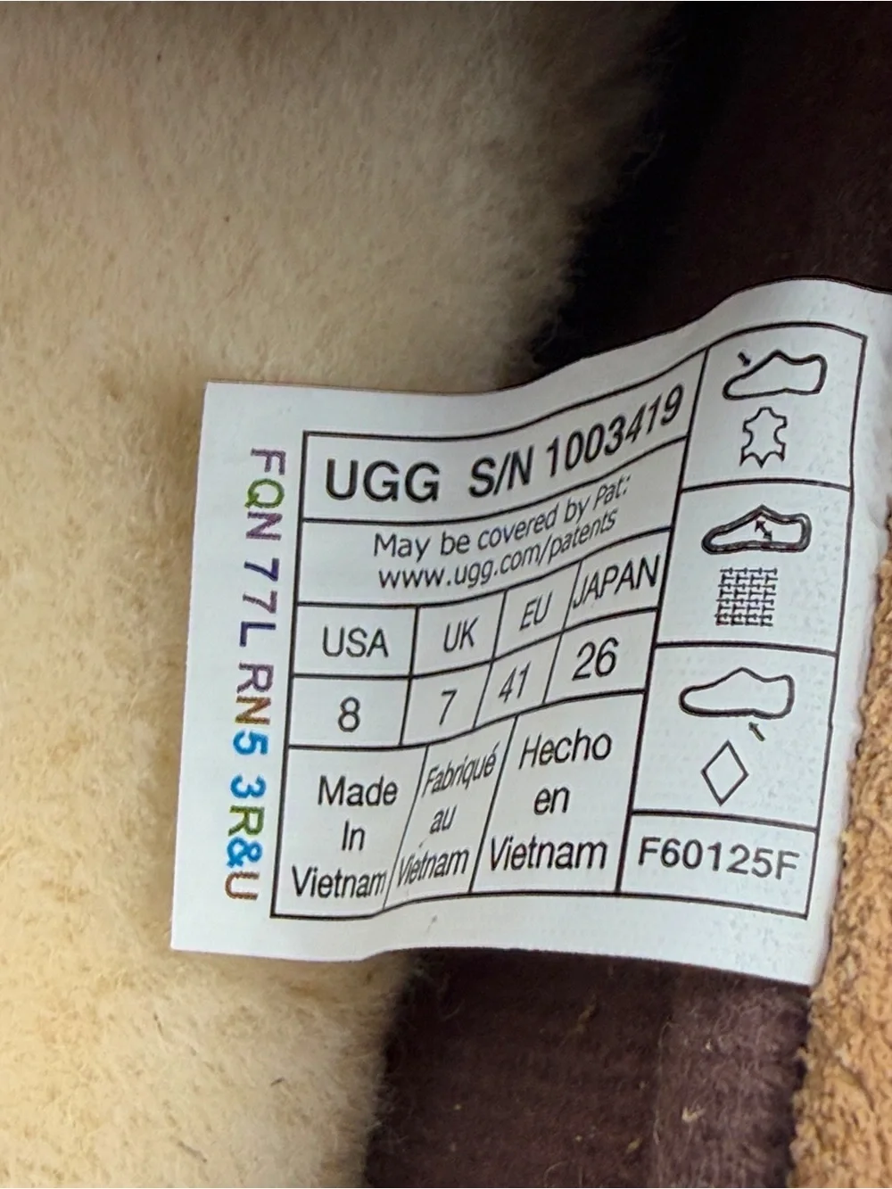 UGG Men's Alder Suede Moccasin Slipper Shoes Size 8